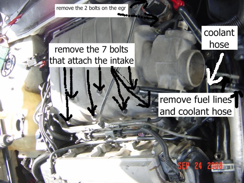 how to replace a lower intake gasket on a 3.4 dohc FAQs and Technical